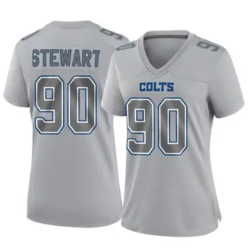 Gray Women's Grover Stewart Indianapolis Colts Game Atmosphere Fashion Jersey