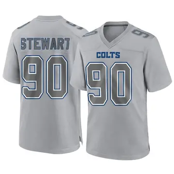 Gray Youth Grover Stewart Indianapolis Colts Game Atmosphere Fashion Jersey
