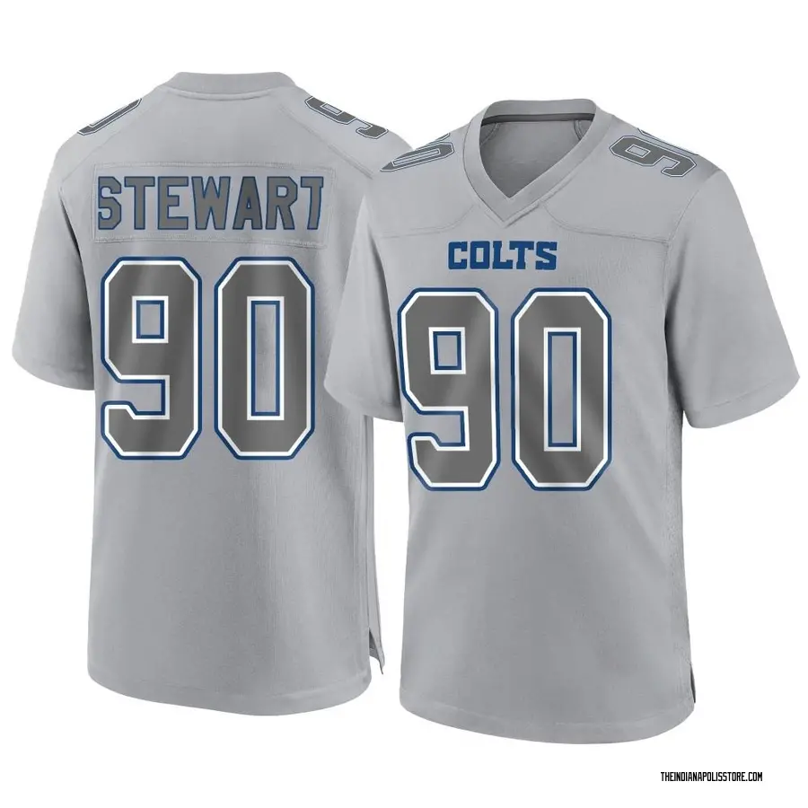 Gray Youth Grover Stewart Indianapolis Colts Game Atmosphere Fashion Jersey