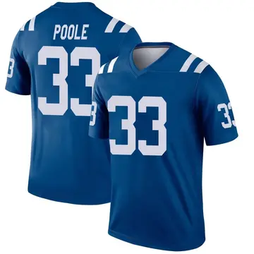 Royal Men's Brian Poole Indianapolis Colts Legend Jersey