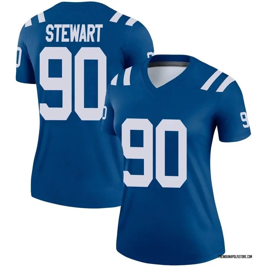 Royal Women's Grover Stewart Indianapolis Colts Legend Jersey