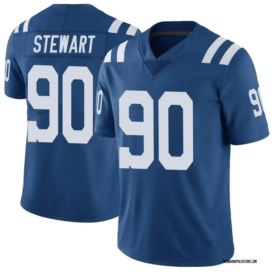 Royal Youth Grover Stewart Indianapolis Colts Limited Color Rush Vapor Untouchable Jersey