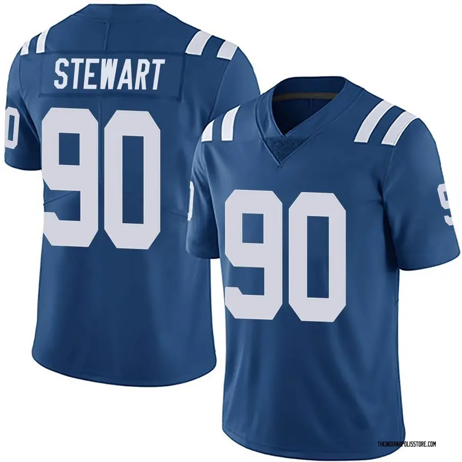 Royal Youth Grover Stewart Indianapolis Colts Limited Team Color Vapor Untouchable Jersey