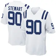 White Men's Grover Stewart Indianapolis Colts Game Jersey
