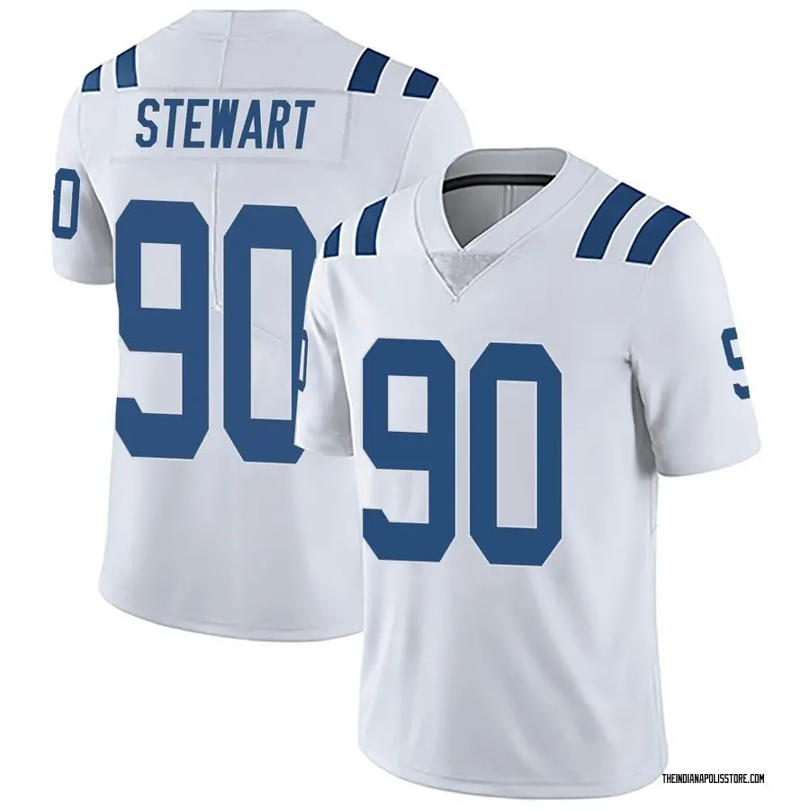 White Men's Grover Stewart Indianapolis Colts Limited Vapor Untouchable Jersey